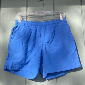 Columbia Women's PFG Shorts - Blue size small